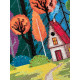 Cross-stitch kits Cozy in the forest