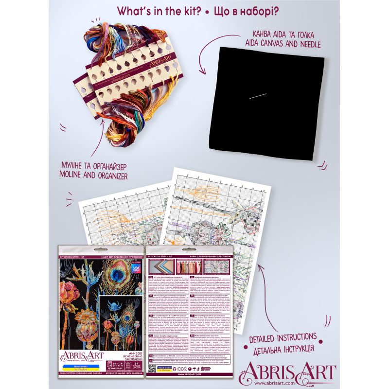 Cross-stitch kits Remembering