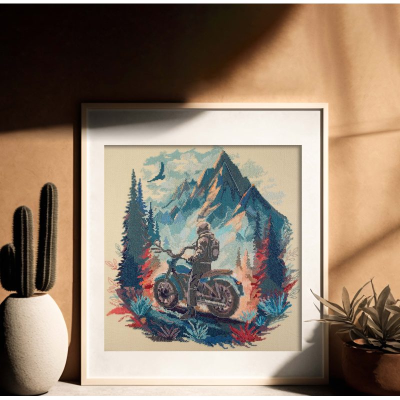 Cross-stitch kits Journey into the distance