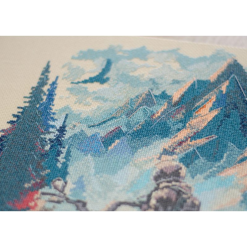 Cross-stitch kits Journey into the distance