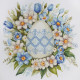 Cross-stitch kits Easter is coming soon