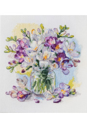 Cross-stitch kits The first bouquet