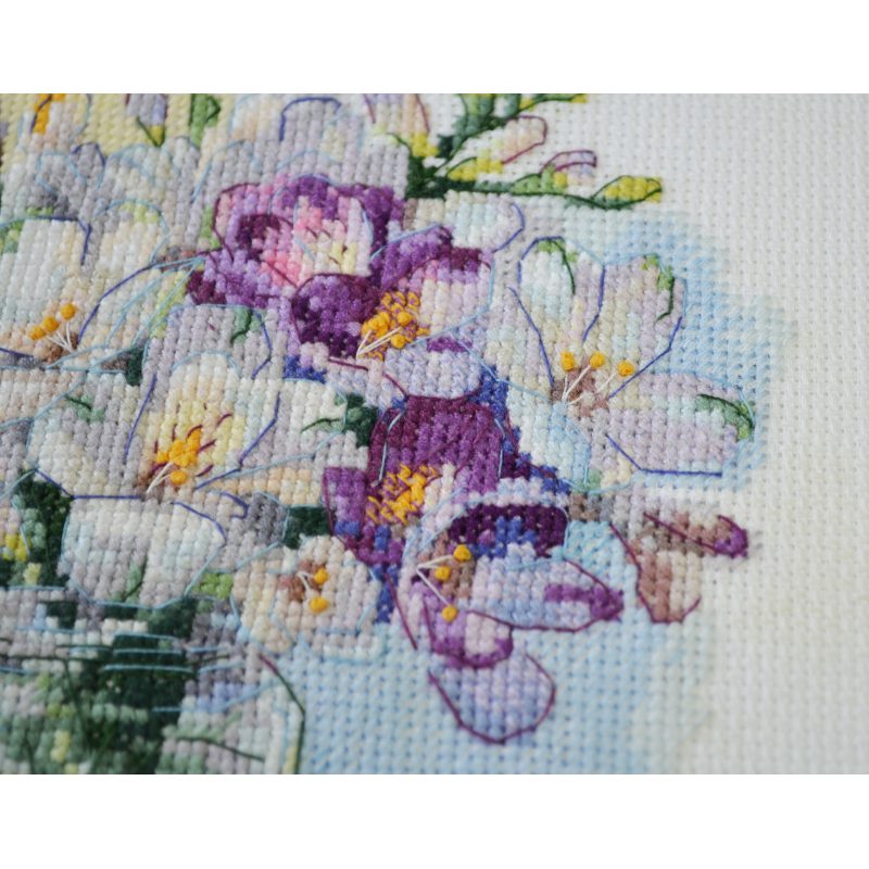 Cross-stitch kits The first bouquet