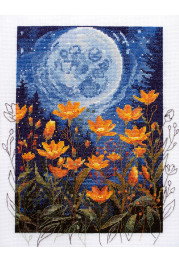 Cross-stitch kits Night contrast