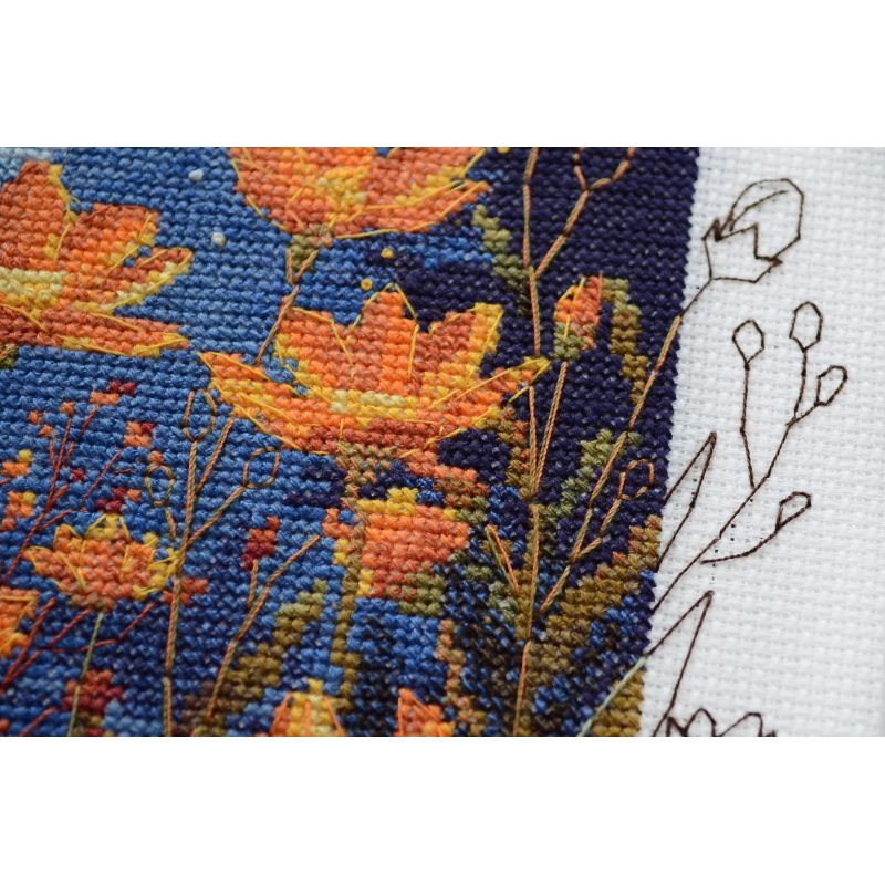 Cross-stitch kits Night contrast