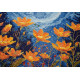 Cross-stitch kits Night contrast
