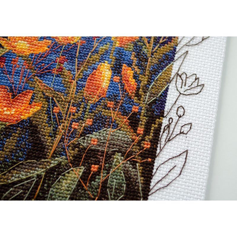 Cross-stitch kits Night contrast