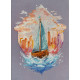 Cross-stitch kits On the waves of adventure