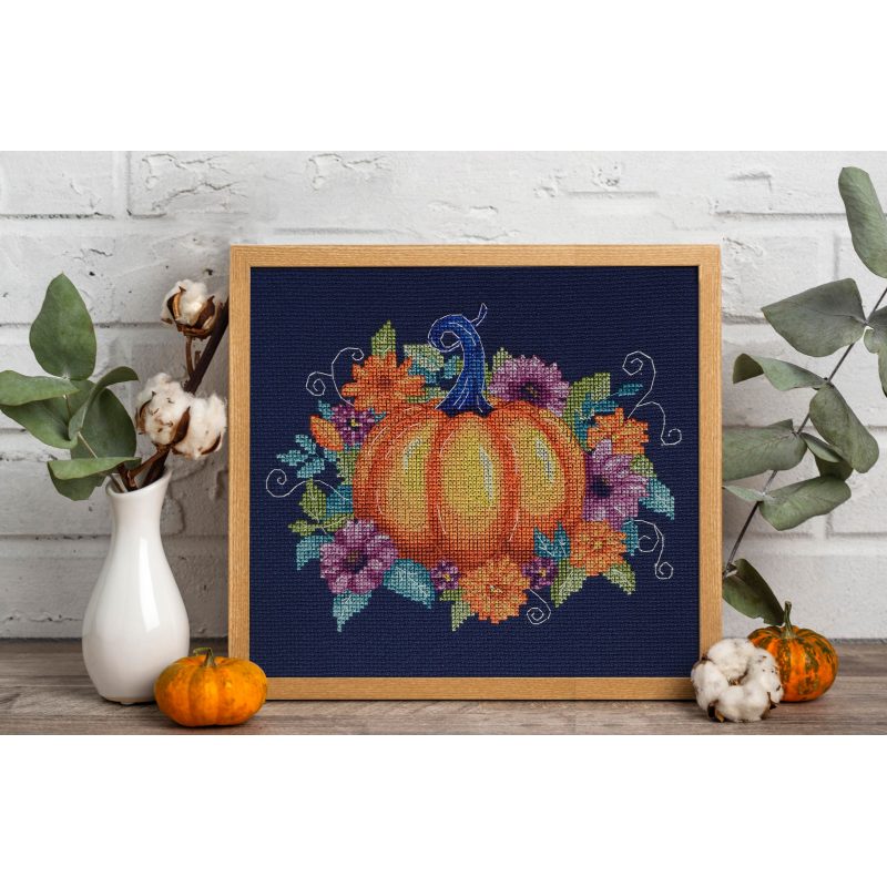 Cross-stitch kits Autumn colors