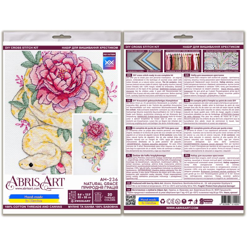 Cross-stitch kits Natural grace