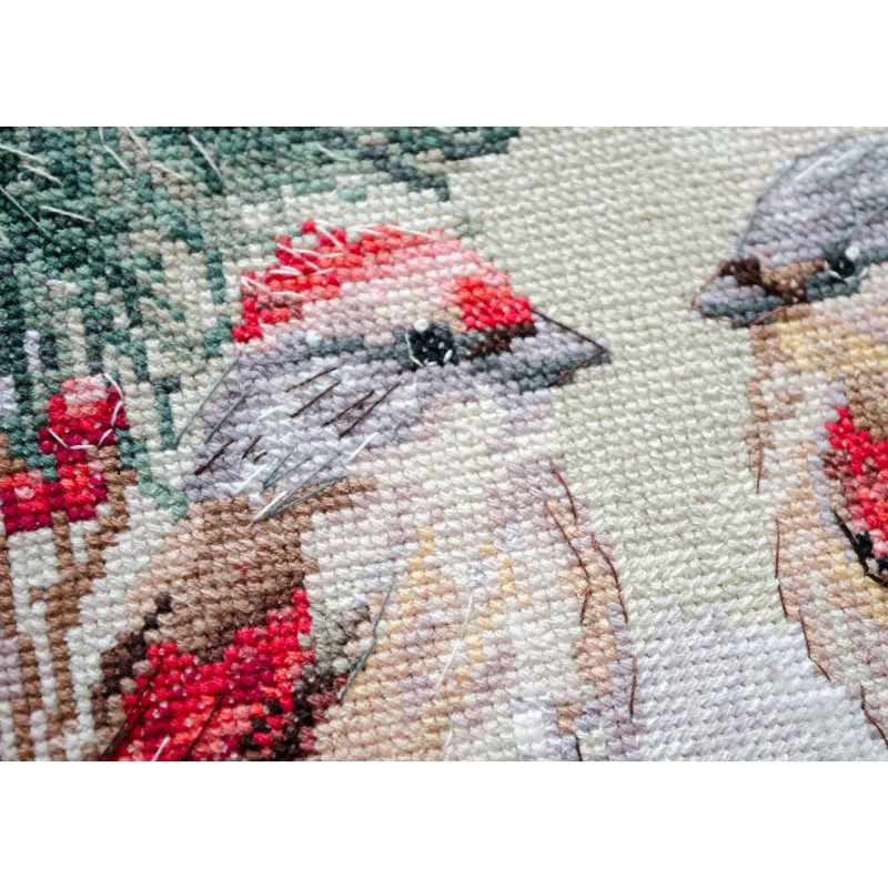 Cross-stitch kits Chittering about winter