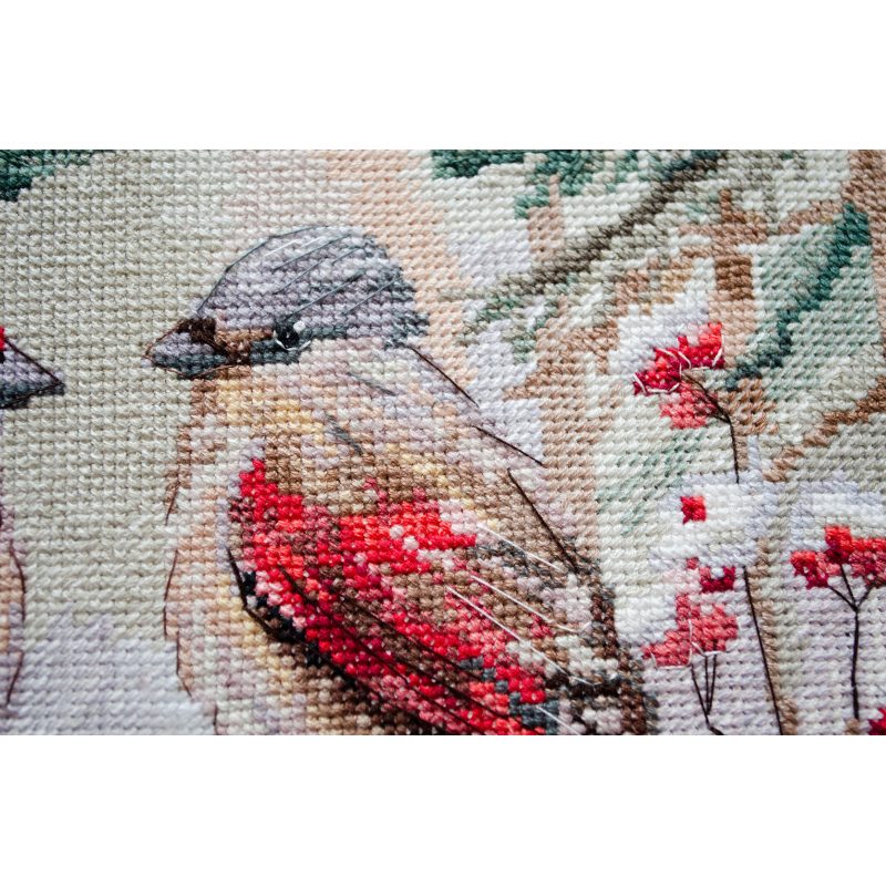 Cross-stitch kits Chittering about winter