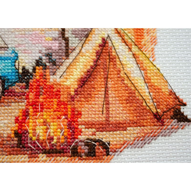 Cross-stitch kits Beach adventures