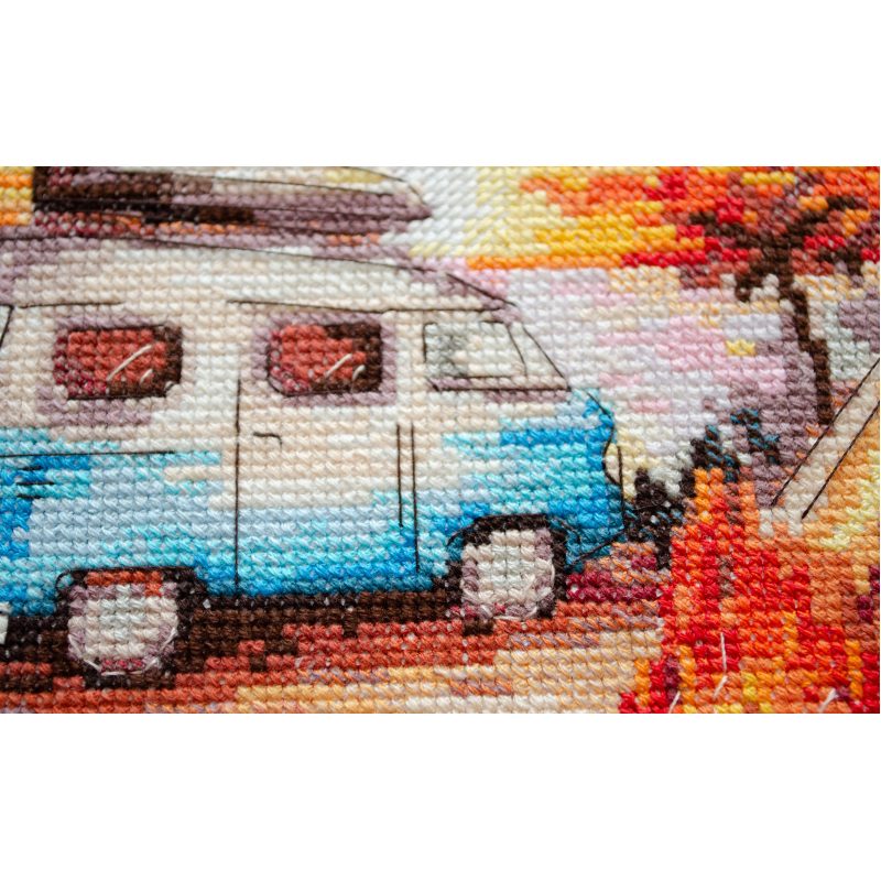 Cross-stitch kits Beach adventures