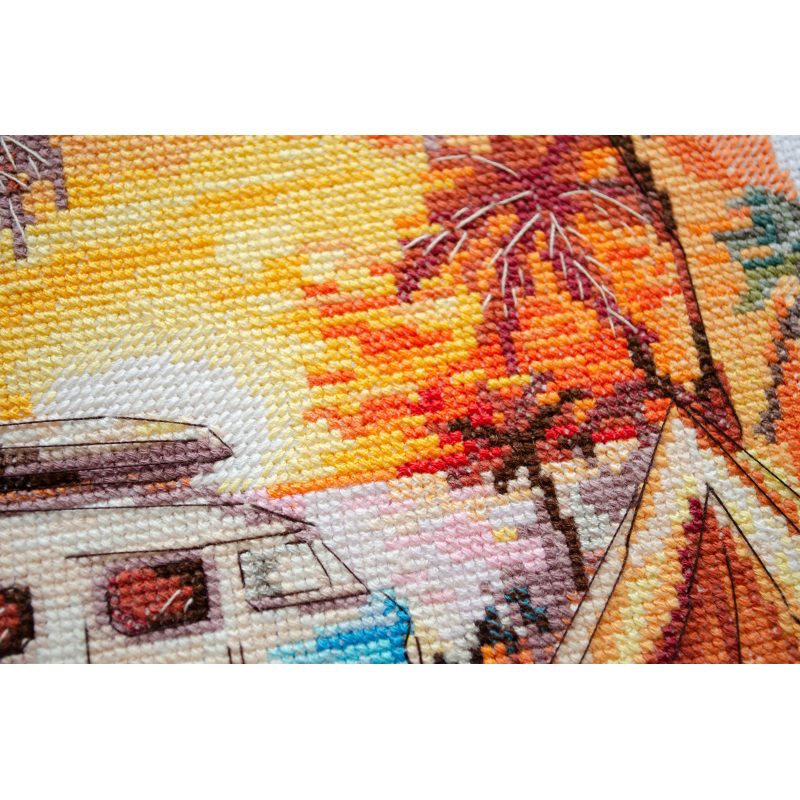 Cross-stitch kits Beach adventures