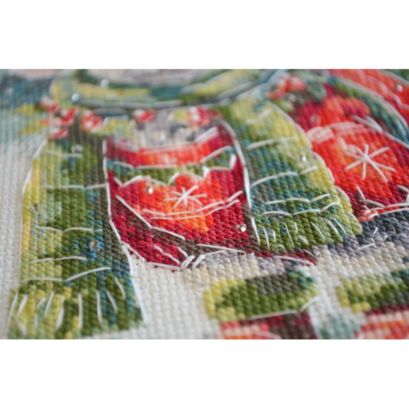 Cross-stitch kits In the arms of winter