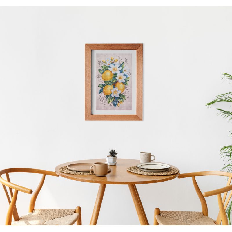 Cross-stitch kits Lemon mood