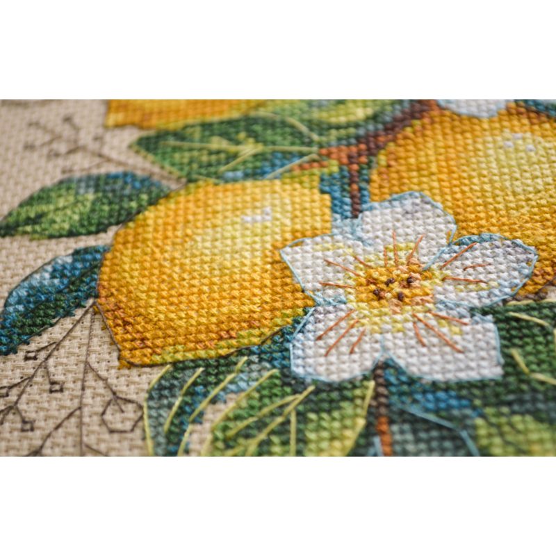 Cross-stitch kits Lemon mood
