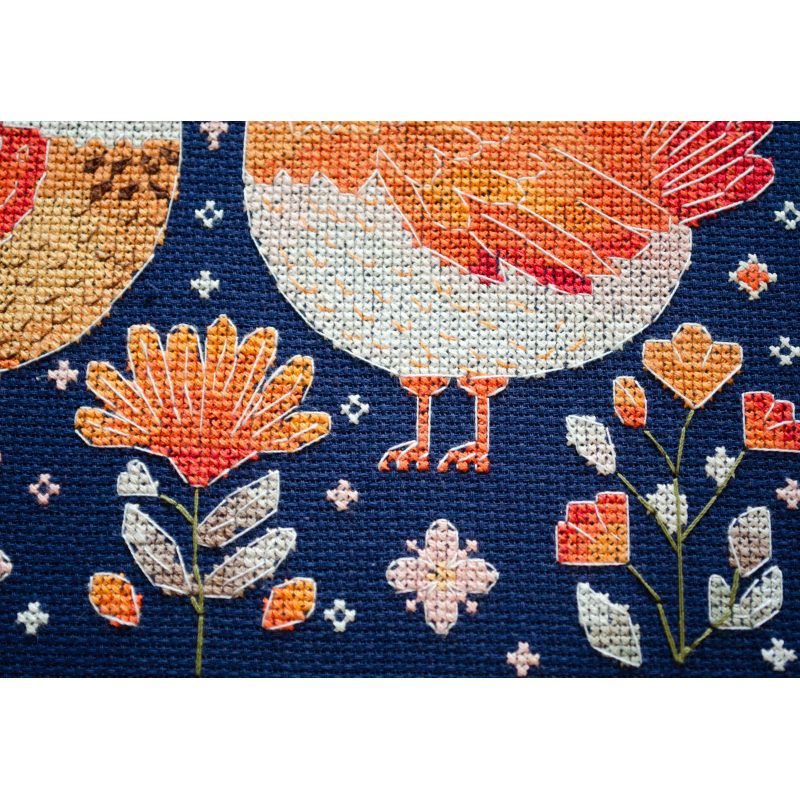 Cross-stitch kits Best hen friends