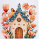 Cross-stitch kits Sing for us, little bird!