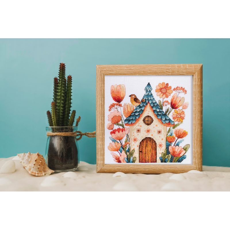 Cross-stitch kits Sing for us, little bird!