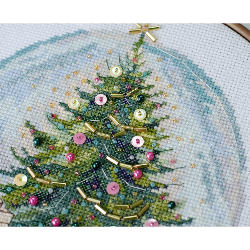 Cross-stitch kits Moment Before Christmas