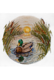 Cross-stitch kits Evening swim