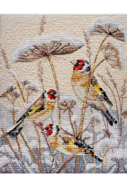 Cross-stitch kits A quiet blizzard
