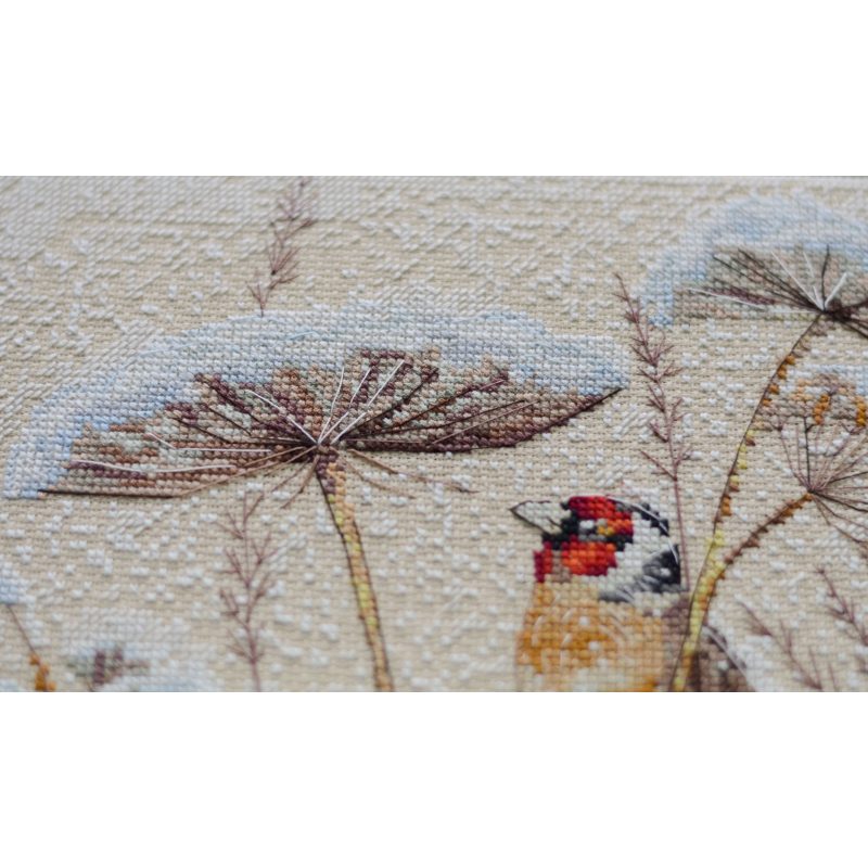 Cross-stitch kits A quiet blizzard