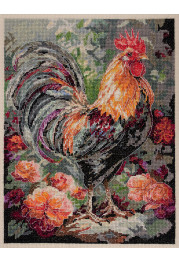 Cross-stitch kits The Rooster in the Yard