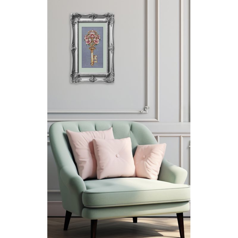 Cross-stitch kits Key to Feelings