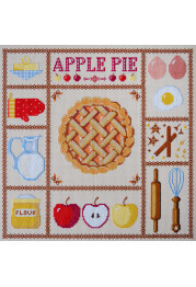Cross-stitch kits Apple pie