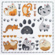 Cross-stitch kits Meow-meow