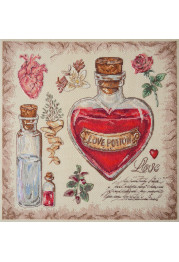Cross-stitch kits Recipe for love