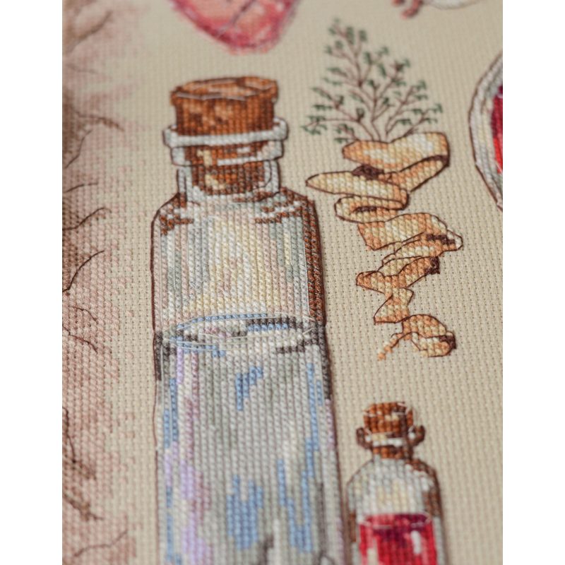 Cross-stitch kits Recipe for love