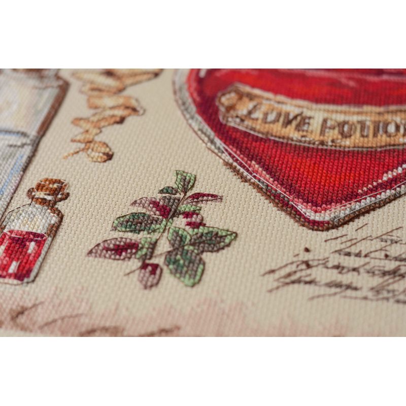 Cross-stitch kits Recipe for love