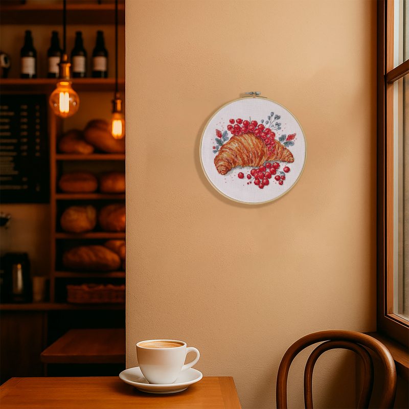 Cross-stitch kits Redcurrant Croissant