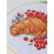 Cross-stitch kits Redcurrant Croissant