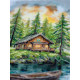 Cross-stitch kits Silence in the forest