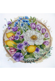 Cross-stitch kits A floral moment