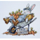 Cross-stitch kits Free carrots