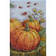 Cross-stitch kits Autumn garden palette