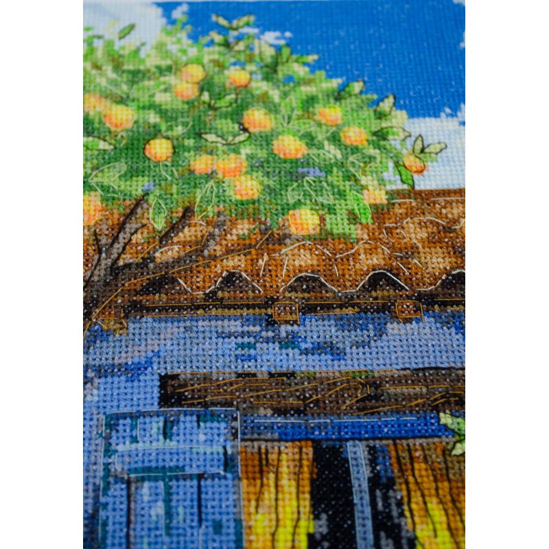 Cross-stitch kits Mediterranean reverie