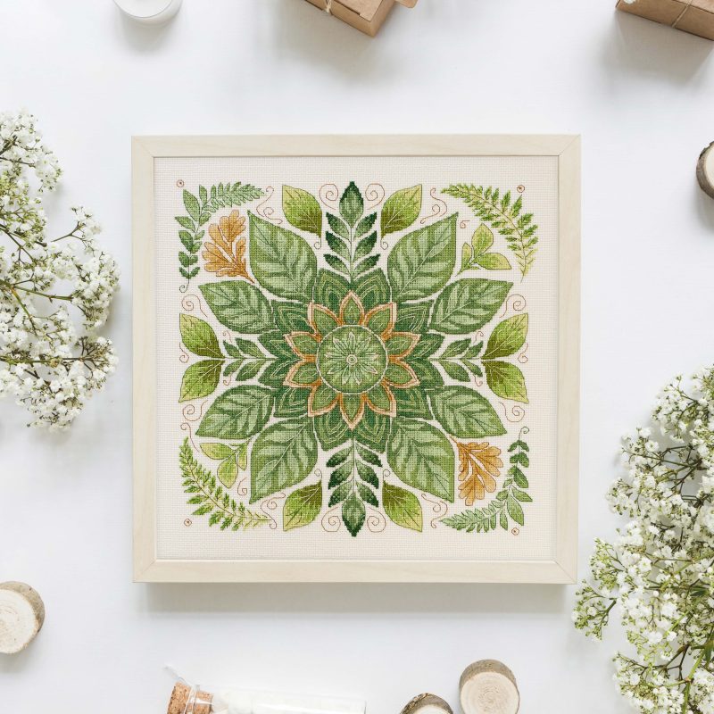 Cross-stitch kits Dance of the leaves