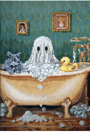 Cross-stitch kits Domestic ghost