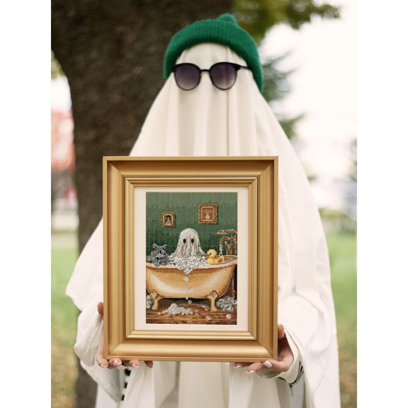 Cross-stitch kits Domestic ghost