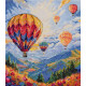 Cross-stitch kits Flight towards the sun