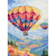 Cross-stitch kits Flight towards the sun
