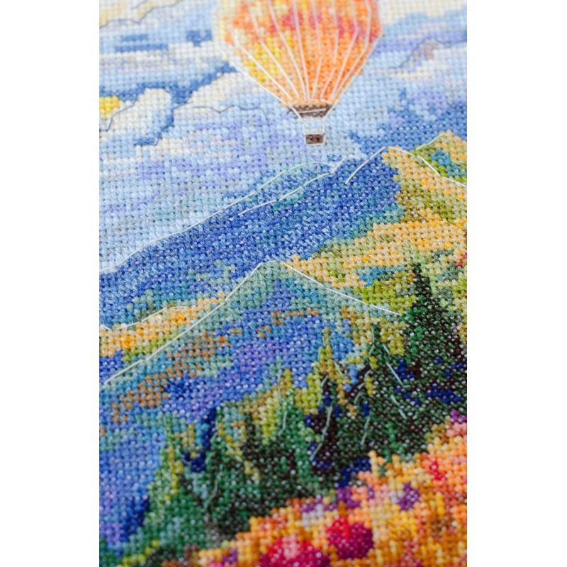 Cross-stitch kits Flight towards the sun