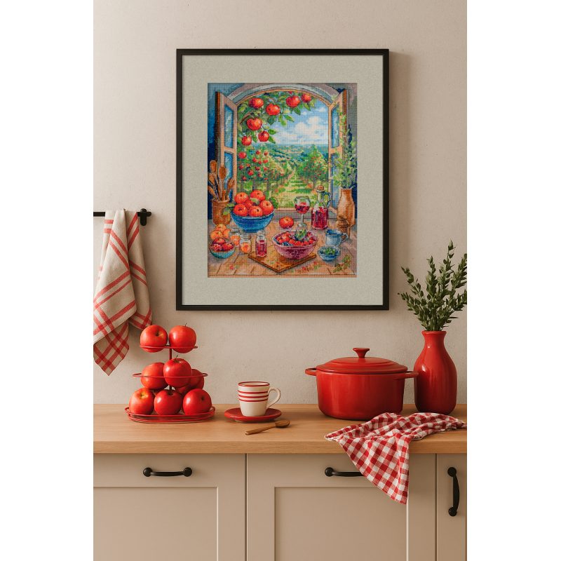 Cross-stitch kits In the Apple Paradise